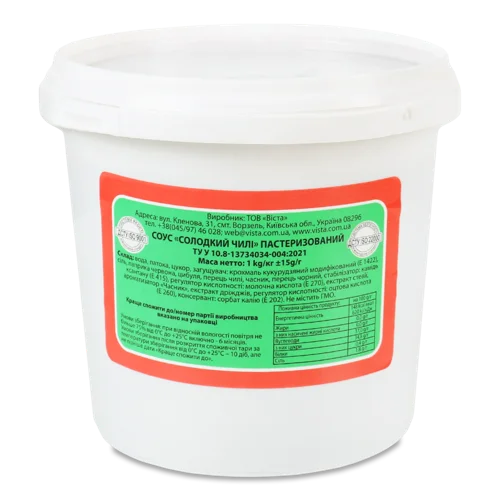 Соус Солодкий Чілі В/ґ, 1кг