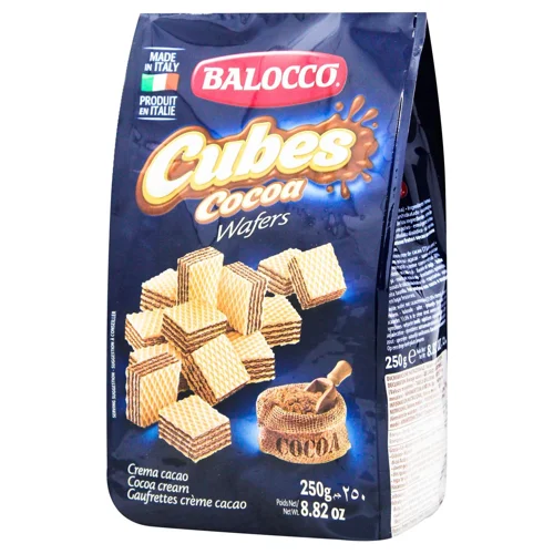 Вафлі Balocco з какао 250г