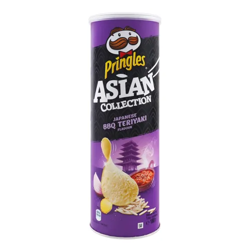 Чіпси рисові Japanese BBQ Teriyaki Asian collection Pringles тубус 160г