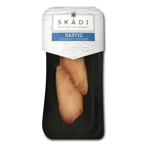 Палтус Варено-Копчений Шматок Skadi, х/к, 1 кг