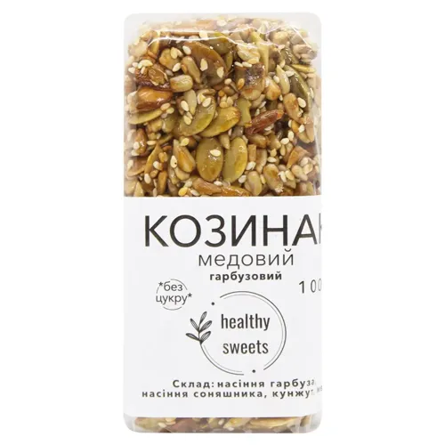 Козинак Healthy Sweets гарбузовий 100г