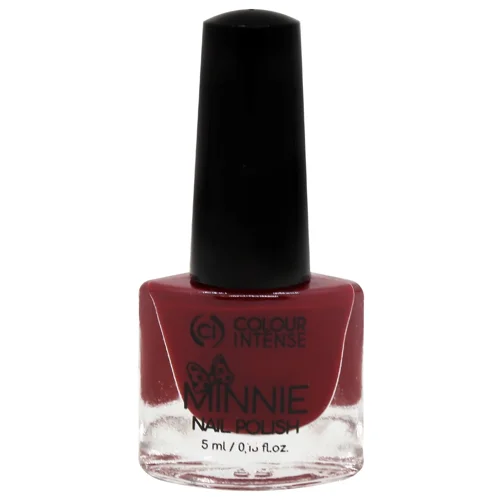 Лак для нігтів Colour Intense темний бордовий mini 033 NP-16