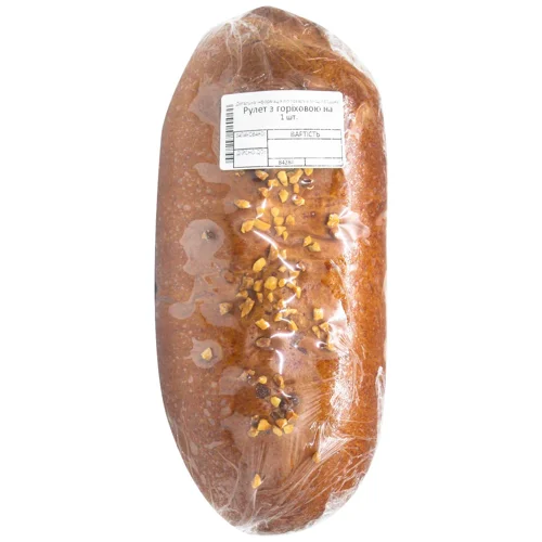 Рулет вітамінний з начинкою гарбуз-апельсин 200г