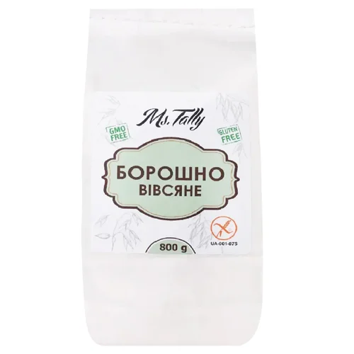 Борошно Ms.Tally Вівсяне 800г
