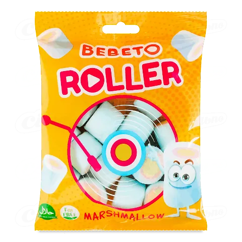 Маршмеллоу Bebeto Роллер, 60г