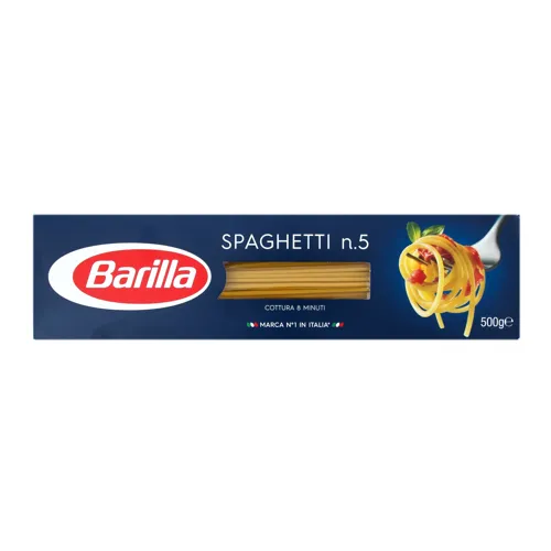 Вироби макаронні цільнозернові Spaghettini №5 Barilla к/у 500г