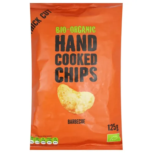 Чіпси Trafo зі смаком барбекю органічні 125г