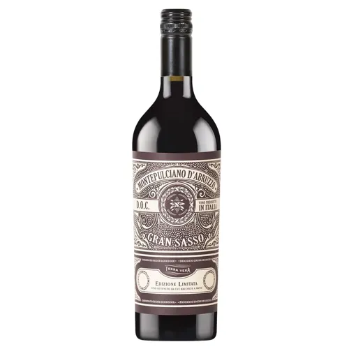 Вино Gran Sasso Montepulciano D'abruzzo червоне сухе 13% 0,75л