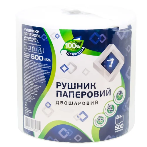 Рушники паперові 7 Мега 1шт