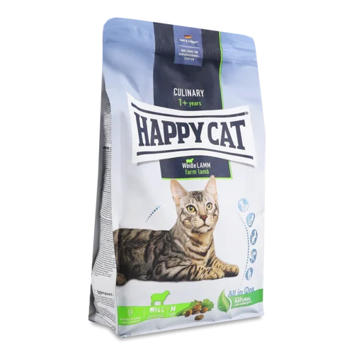Корм Для Котів Happy Cat Culinary Weide Ягнятина В/ґ, 1кг