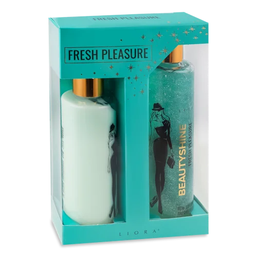Доглядовий Набір Fresh Pleasure Гель для Душу 250мл + Молочко для Тіла 200мл, в/ґ