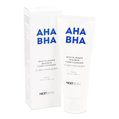Пінка для Вмивання AHA BHA Nextbeau, 100 мл