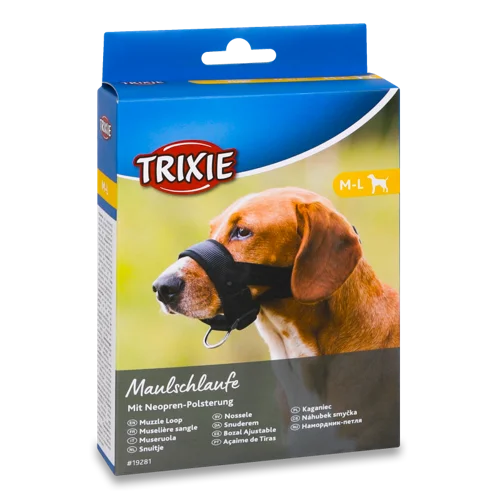 Намордник-петля для собак M-L №19281 Trixie, в/о, 1 шт