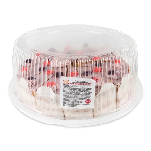 Торт Ягідний Йогурт, Вищого Ґатунку, П/У 1.8кг