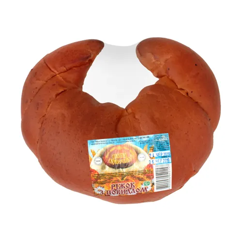 Ріжок з повидлом Наша Булочка м/у 0.4кг