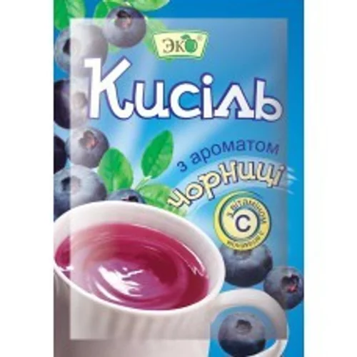 Кисіль чорниця Еко, 90г
