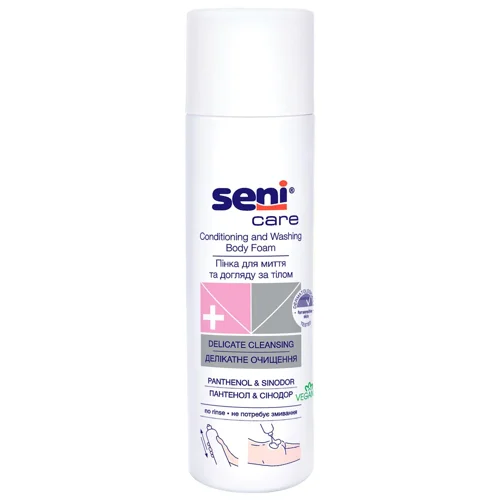 Пінка Seni Care для миття та догляду за тілом 500мл
