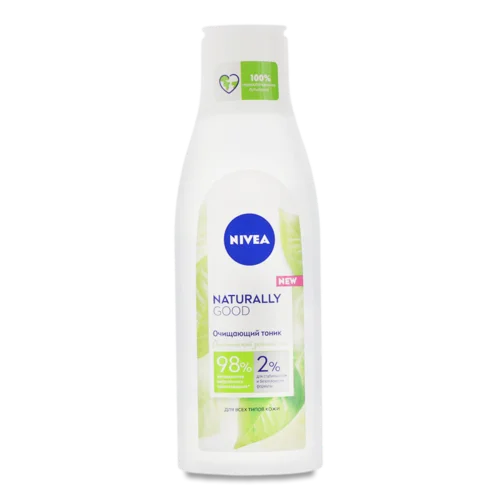 Тонік для Обличчя Очищуючий Naturally Good Nivea, 200мл