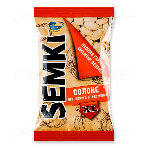 Насіння Semki XL гарбуза смажене солоне 120г