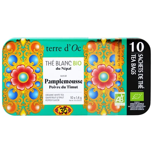 Чай TR 10шт білий з грейпфр/перцем Тімут Біо (Фр)