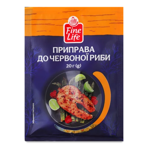 Приправа До Червоної Риби Fine Life В/К 20г