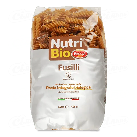 Вироби макаронні Nutri Bio Reggia «Фузіллі», 500г
