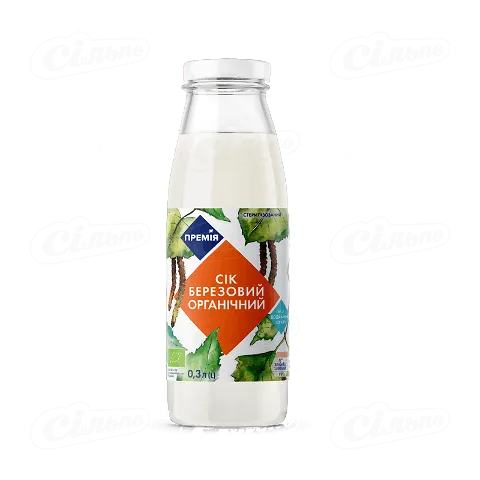 Сік «Премія»® березовий без цукру, 0,3л