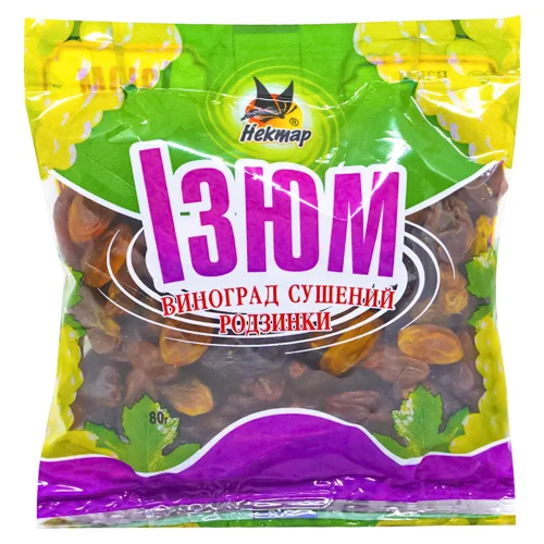 Родзинки Нектар 80г