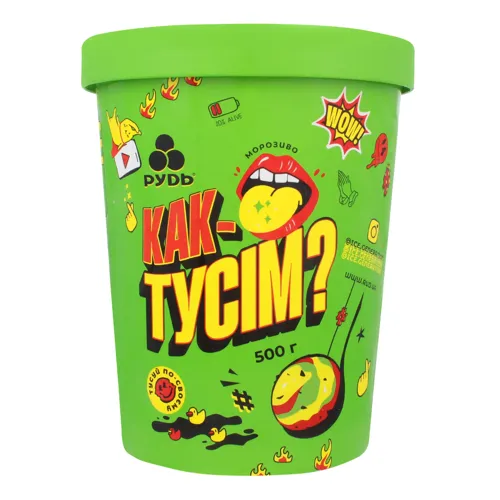 Морозиво Как-Тусим? Рудь відро 500г