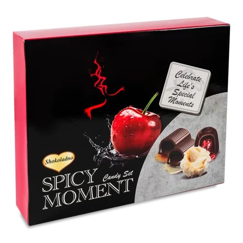 Цукерки Пікантний Момент Шоколадно, к/у, 225г
