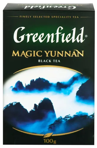 Чай чорний китайський байховий листовий Magic Yunnan Greenfield