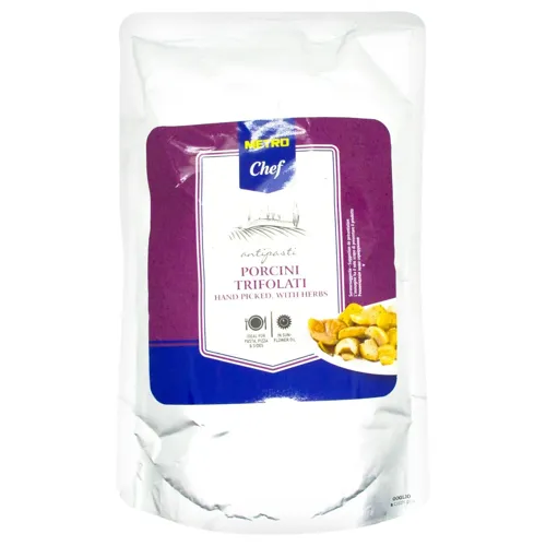 Гриби Metro Chef Порсіні з травами 1кг