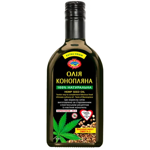 Олія конопляна Golden Kings of Ukraine 0,35л