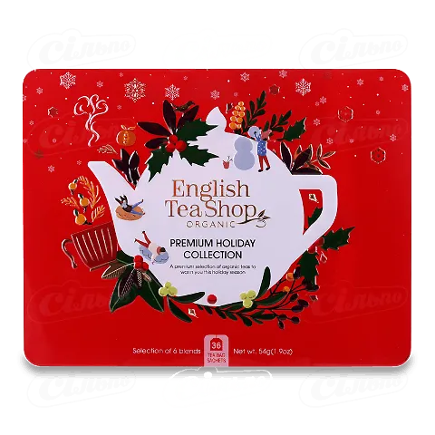Набір чаю English Tea Shop Holiday Collection у скляній банці, 36*2г