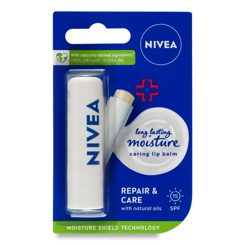 Бальзам для губ Repair&Care Nivea, 4.8г, в/ґ