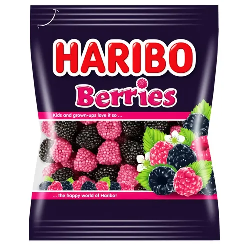 Цукерки жувальні Haribo Ягоди 100г