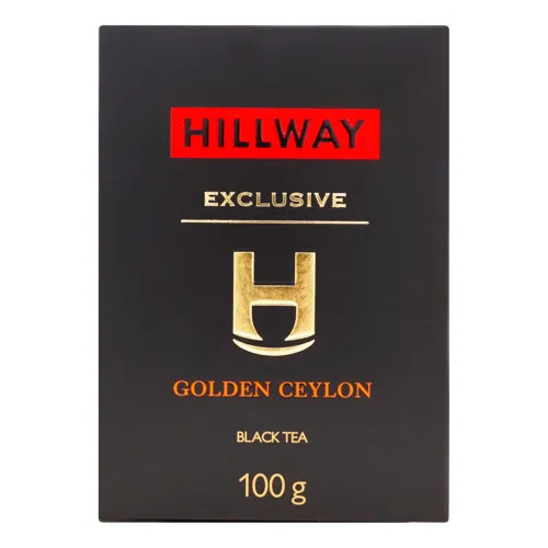 Чай чорний Hillway Exclusive Golden Ceylon байховий 100г