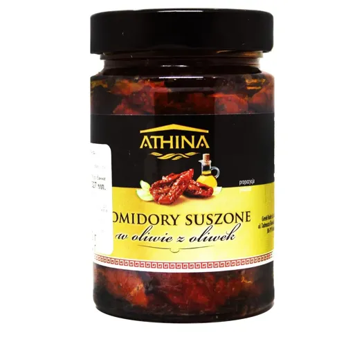 Томати в'ялені Athina в оливковій олії 327мл