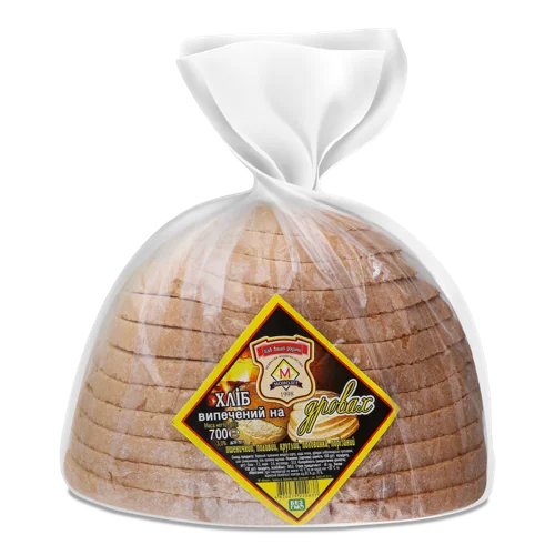 Хліб Пшеничний Випечений На Дровах, Половинка В Нарізці, м/у 700г