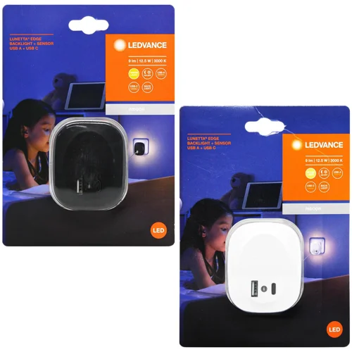 Нічник Ledvance Lunetta Edge Sen USB/Type-C 9lm 0.5W