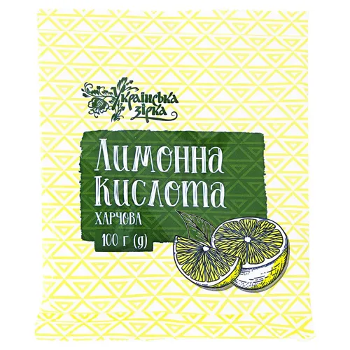 Лимонна кислота Українська Зірка 100г