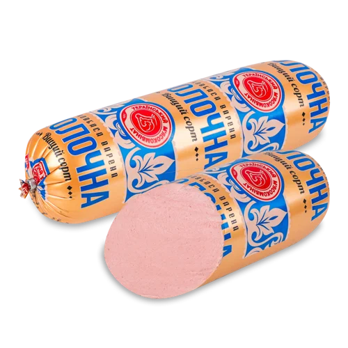 Ковбаса Варена Вищого Ґатунку Молочна, 1 кг