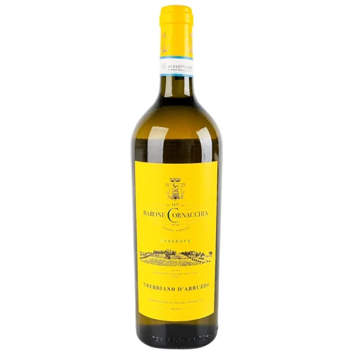 Вино Barone Cornacchia Trebbiano d’Abruzzo біле сухе 12,5% 0,75л