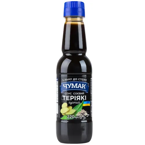 Соус соєвий Чумак Теріякі густий 220мл