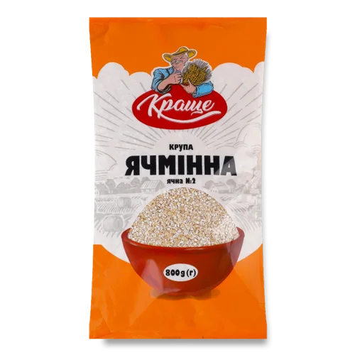 Крупа Ячмінна Ячна Вищого Ґатунку, 800г