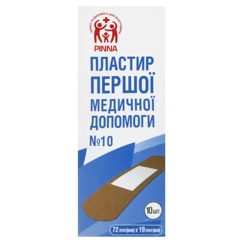 Пластир Pinna медичний 72х19мм 10шт