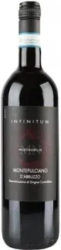 Вино Infinitum Montepulciano D'abruzzo DOC червоне сухе 0.75л 12.5%