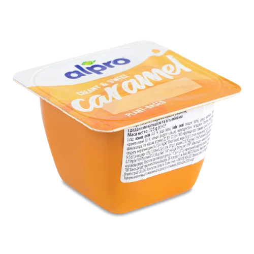 Десерт Соєвий З Карамельним Смаком Alpro, ст 125г