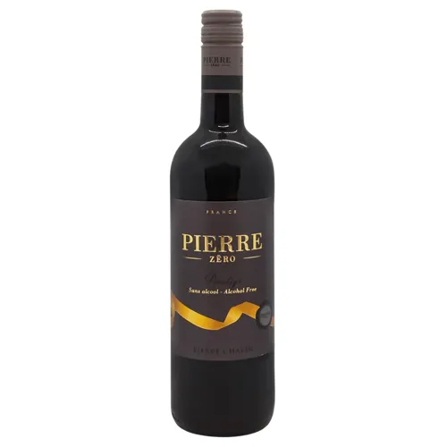 Вино Pierre Zero Rouge Prestige безалкогольне червоне напівсолодке 0,75л