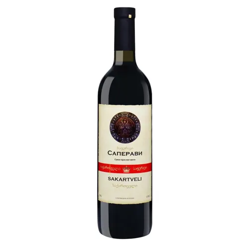 Вино червоне Sakartveli сапераві сухе 9.5-13% 0.75л